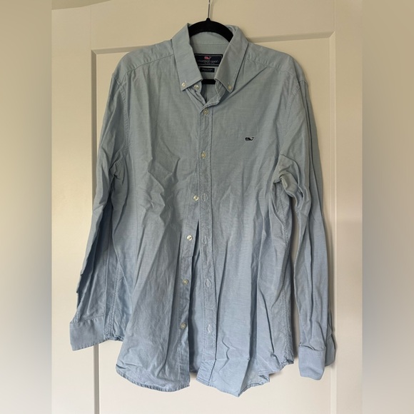 Vineyard Vines Men's Light Blue Casual Shirt 100% Cotton - Picture 2 of 5